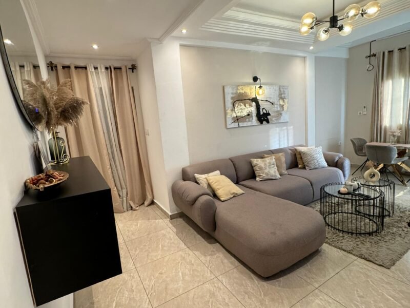 Appartement meublé moderne, confortable et entièrement équipé-2chbr