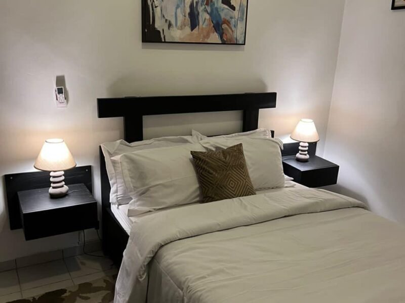 𝐀𝐩𝐩𝐚𝐫𝐭𝐞𝐦𝐞𝐧𝐭 𝐦𝐞𝐮𝐛𝐥é 𝐡𝐚𝐮𝐭 𝐬𝐭𝐚𝐧𝐝𝐢𝐧𝐠 situé à Bonamoussadi Vallée